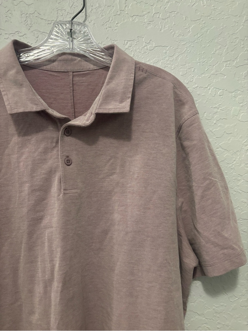 Lululemon Evolution Polo L Heathered purple